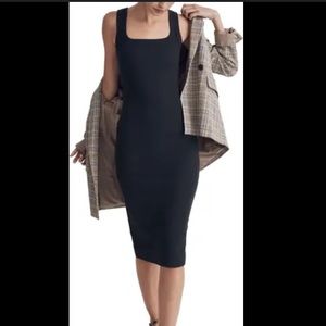 BNWT Madewell ribbed midi dress